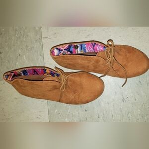 Brown Suede Women's Shoes